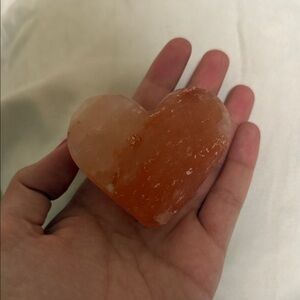 Heart-Shaped Himalayan Salt Stone